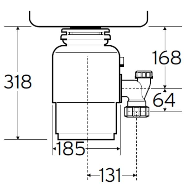 INSINKERATOR køkkenkværn 66