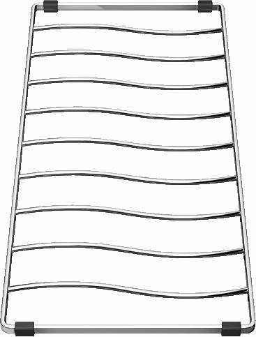 BLANCO Afdrypningsgitter rustfrit stål ELON