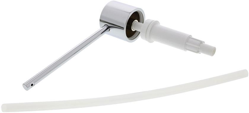 Top med pumpe BLANCO LATO - metaloverflader