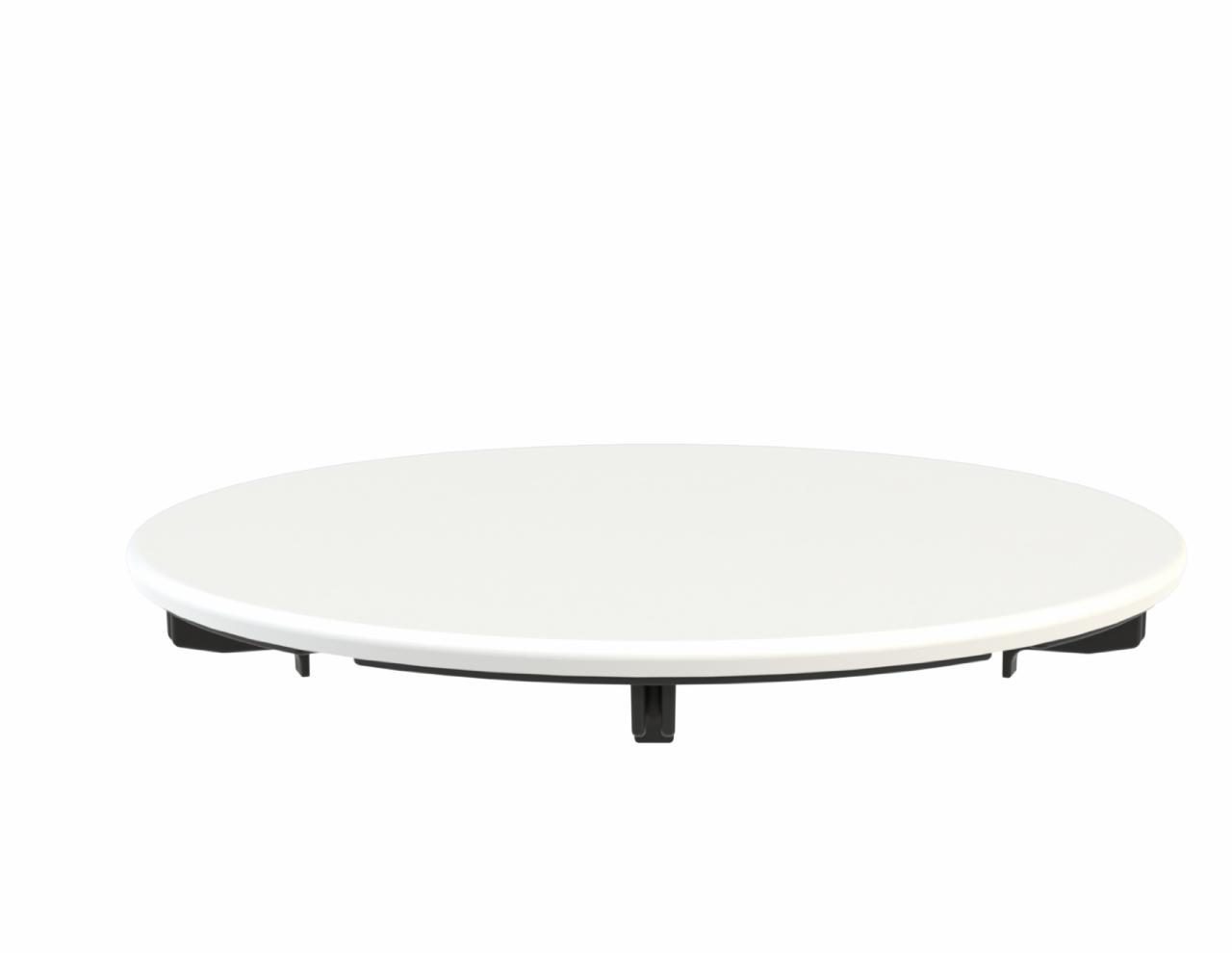 SKANITEK Cover hvid kunststof